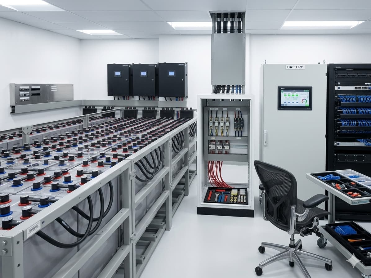 Installation batteries GECI